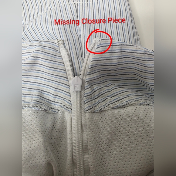 SEE DETAILS - Adidas Womens Size 4 Skort Striped ClimaCool - Picture 5 of 16